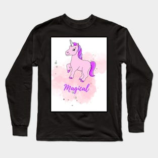 Magical Unicorn Long Sleeve T-Shirt